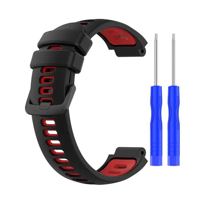 Bracelet de montre en silicone pour Garmin Forerunner 220 230 235 620 630 735XT accessoire de montre intelligente pour sportifs occassions spéciales