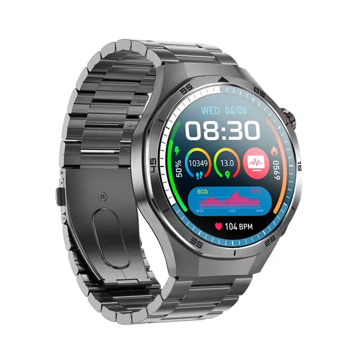 Montre intelligente ET456 MONTRE SPORT au poignet alliage avec cadrans multiples pour suivi fitness et bien-être unisexe-adulte