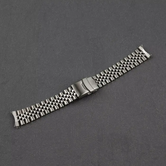 Pour Seiko Presage SSA343 Cocktail Time 20mm argent jubilé acier Bracelet de montre Bracelet avec fe