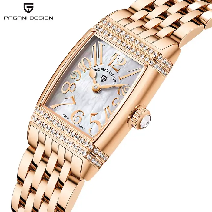 PAGANI UCO-Montre à Quartz de Luxe pour Femme