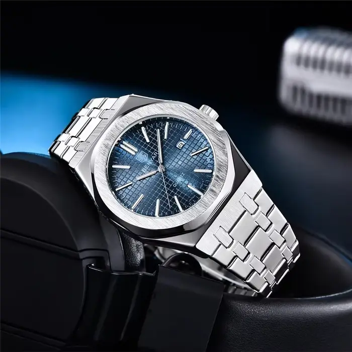 Montre à Quartz de Luxe pour Homme