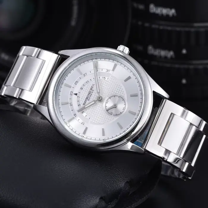 Montres classiques AAA RAYMOND WEIL originales pour hommes, montre-bracelet à quartz multifonctionne