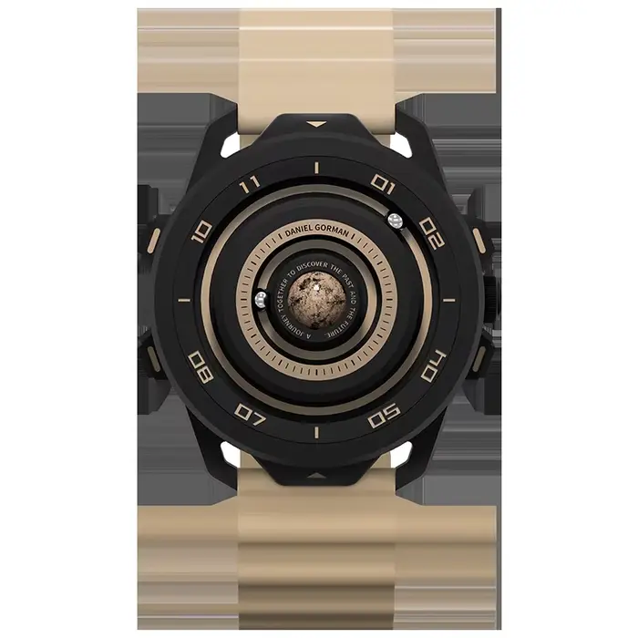 Montre à quartz magnétique analogique pour homme
