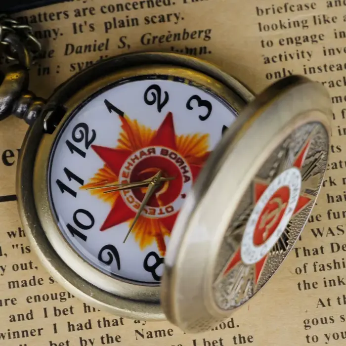 Montre de poche à Quartz pour hommes
