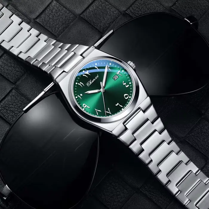 CHENXI nouvelle montre d'affaires de luxe pour hommes chiffres arabes orientaux étanche montre-bracelet de mode