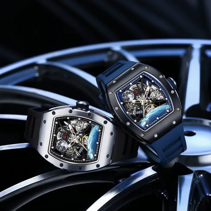 Montre mécanique de luxe pour hommes