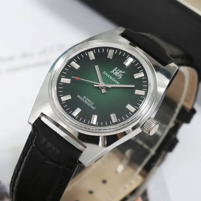 Montre mécanique à remontage manuel pour homme Shanghai 36MM 7120