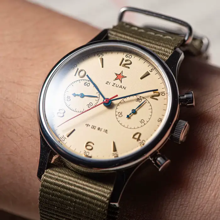 1963 Polit chronographe montre pour hommes avec mouette ST1901 mouvement Original Air Force 38mm montres mécaniques Reloj Homber