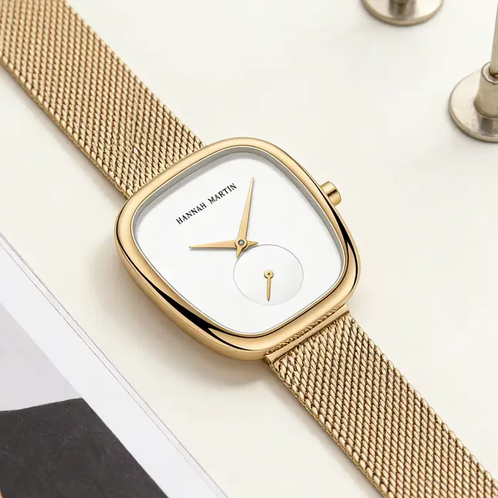 Montre pour femme en or rose