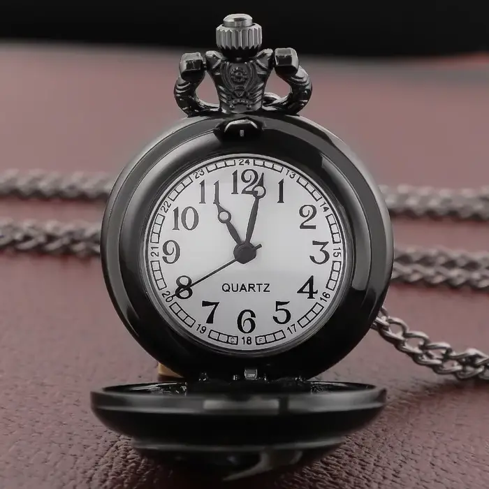Montre de poche vintage en verre bombé avec motif Franc-Maçonnerie pour homme et femme, cadeau créatif pour occasions spéciales et mode élégant