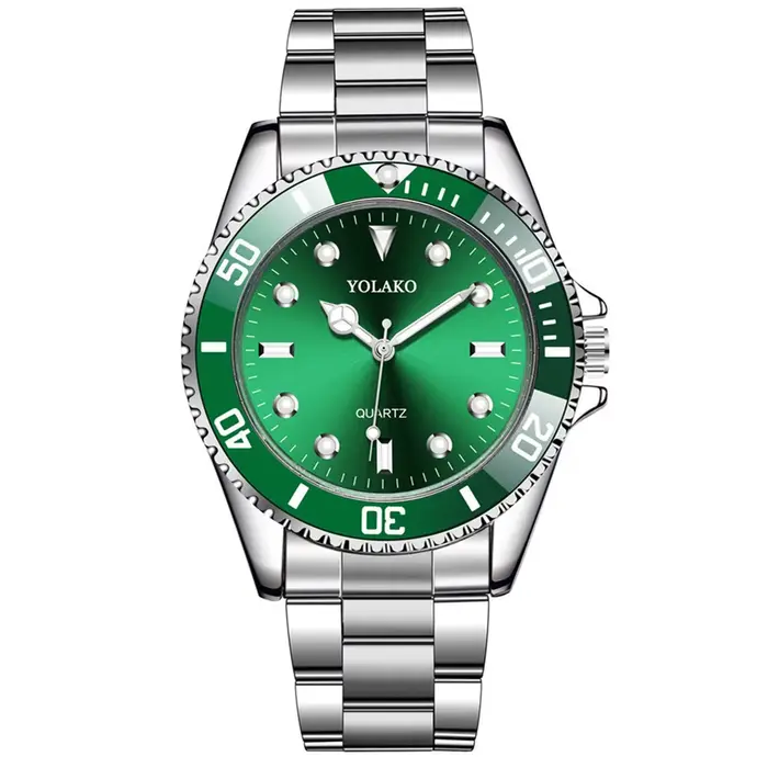 Montre de Luxe en Acier à Quartz pour Homme Style Fashion Casual Occasions Affaires Sport