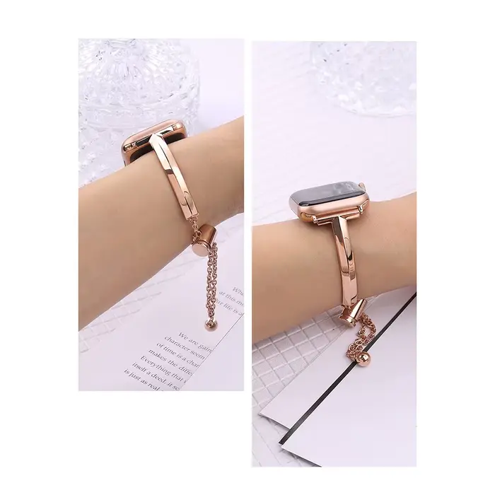 Bracelet à maillons en acier inoxydable