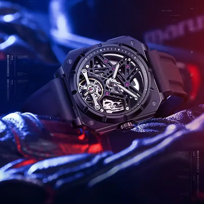 Montre automatique à tourbillon AILANG 8011 2026 à cadran carré