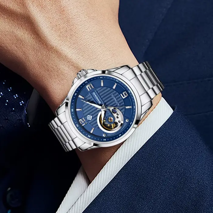 BANGWEI 2025 nouvelle mode montres mécaniques hommes LIGE luxe automatique montre