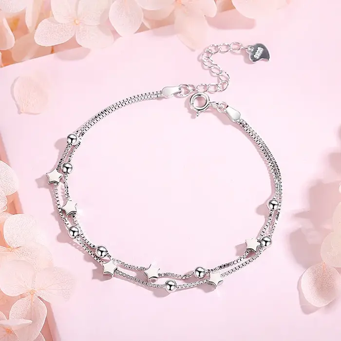 Bracelet en argent sterling 925 pour femme