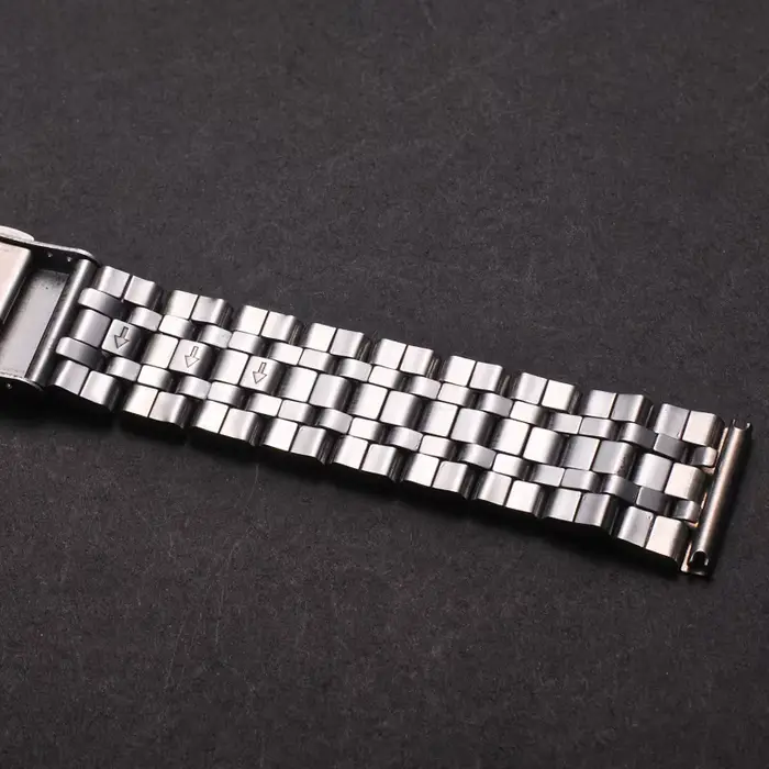 Bracelet de montre en acier inoxydable pour hommes et femmes