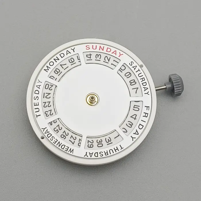 Pièce de montre Mouvement Automatique Miyota 8285 Affichage Semaine Heure Jour Horloge de Précision pour Collectionneurs Occasions Spéciales