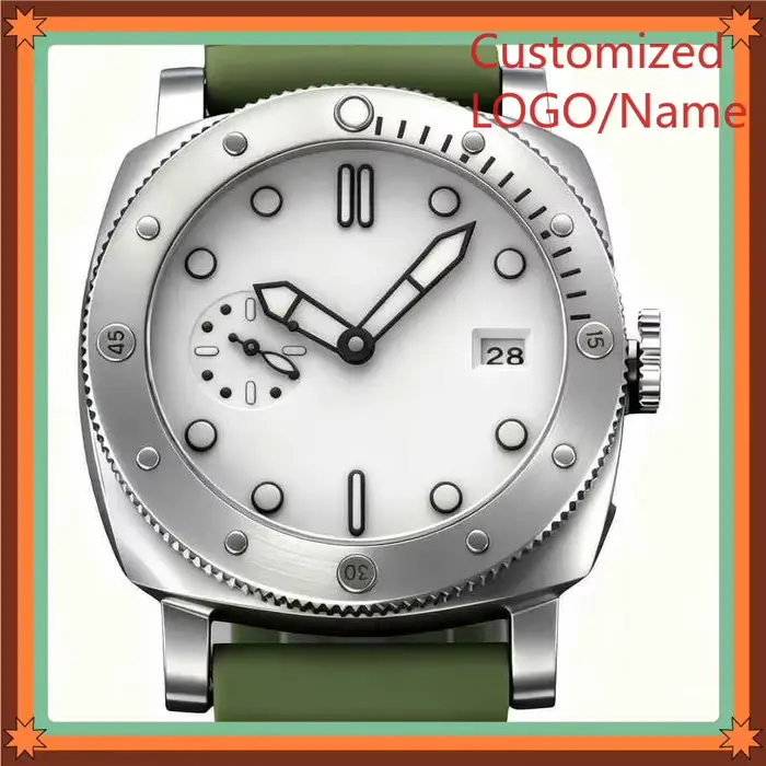 A989 Store Montre de luxe pour homme 46 mm en acier 904L Mouvement mécanique automatique Montres personnalisées