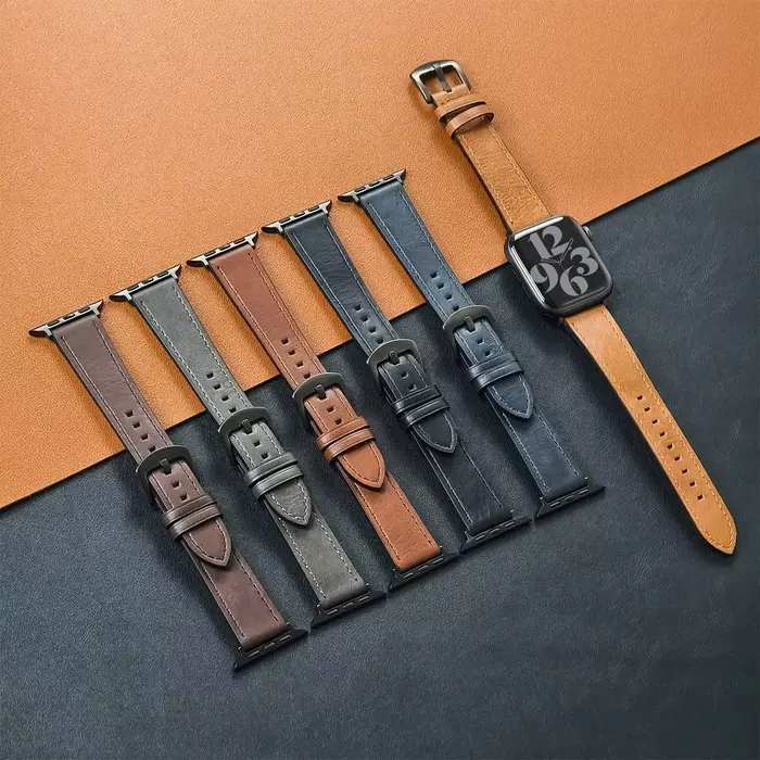 Bracelet de montre en cuir de veau