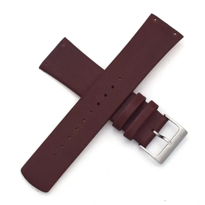 Bracelet de rechange pour montres Skagen en cuir pour hommes de 22mm avec vis pour diverses occasions spéciales
