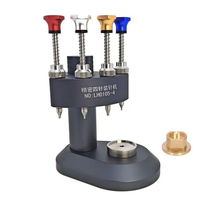 Kit de réparation de montre à 4 broches haute précision outil de réparation montre pour horlogers occasionnellement professionnels