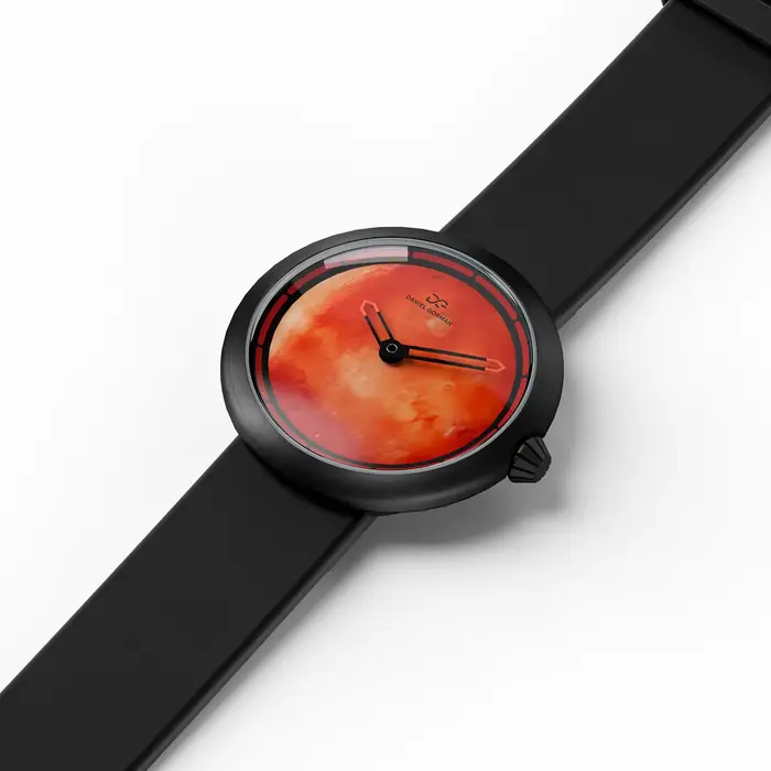 Montre Daniel Gorman Créative Terre Mode Sport Homme Quartz Cuir Occasions Spéciales