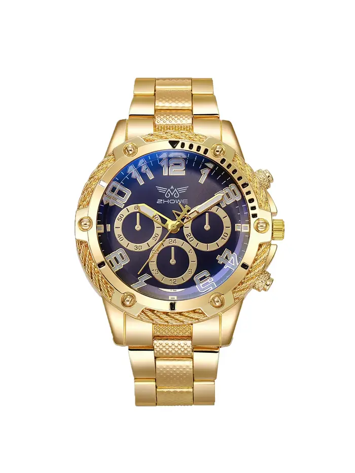 4 montres à quartz pour hommes