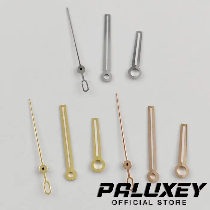 Aiguilles de montre NH35 lumineuses vertes pour mouvements NH34