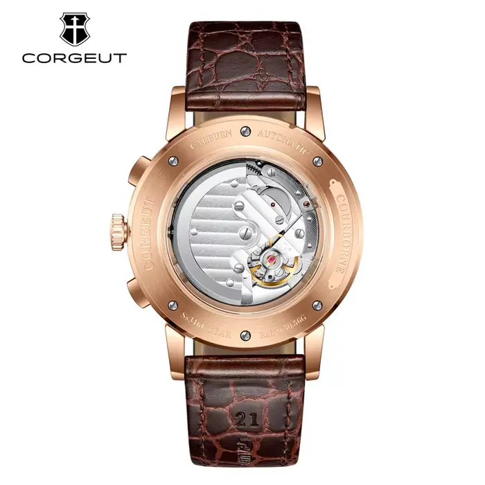 CORGEUT – montre mécanique automatique de luxe pour hommes