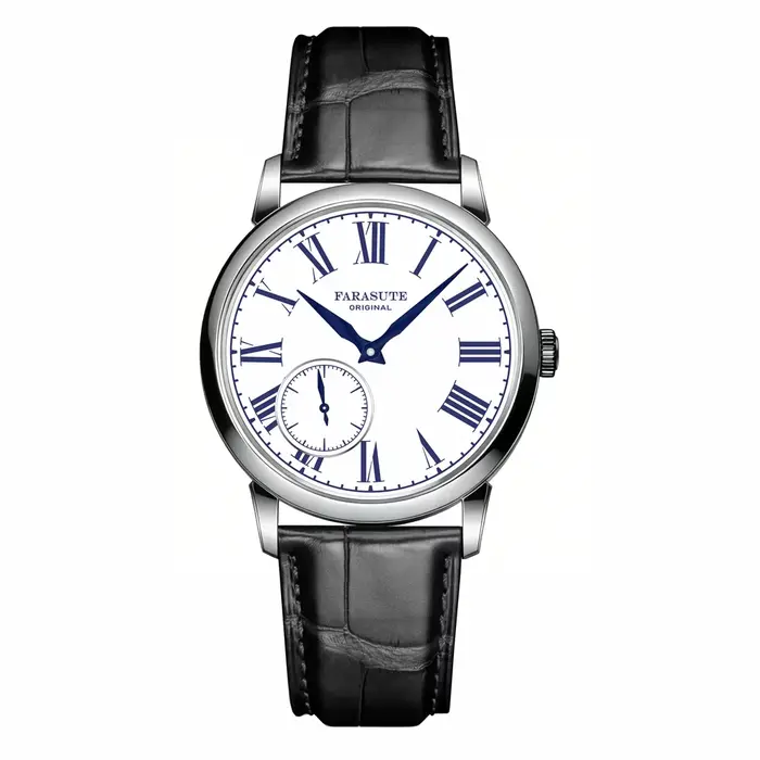 FARASUTE 2026 Montre mécanique manuelle de mode pour homme, réserve de marche de 80 heures, mouvemen