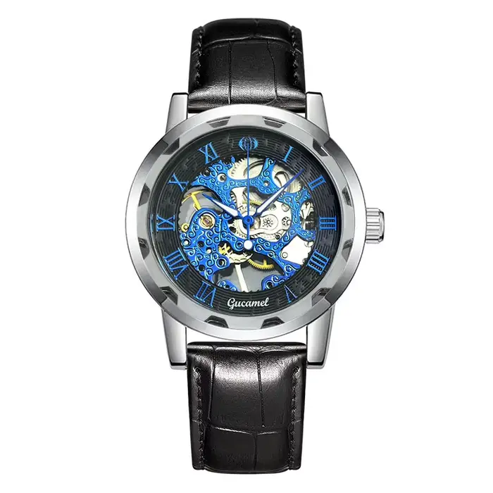 Montre mécanique de mode pour homme