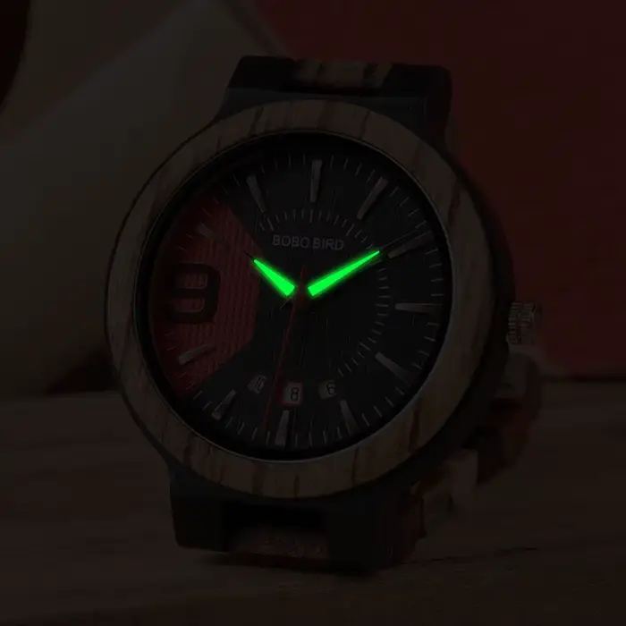 BOBO BIRD - montre japonaise calendrier