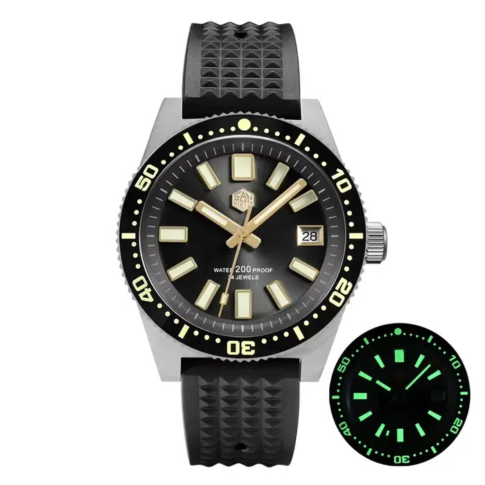 San Martin – montre de plongée officielle pour hommes