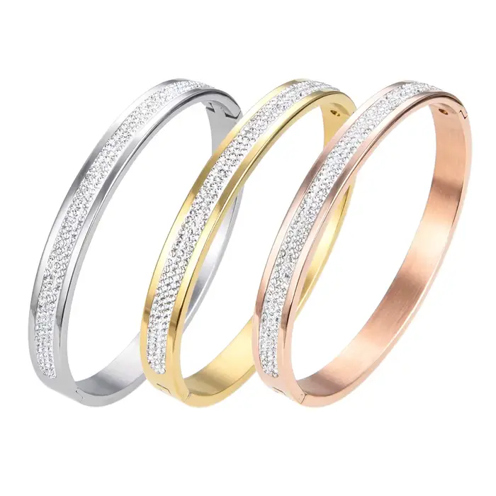 Bracelet en acier inoxydable galvanisé pour homme