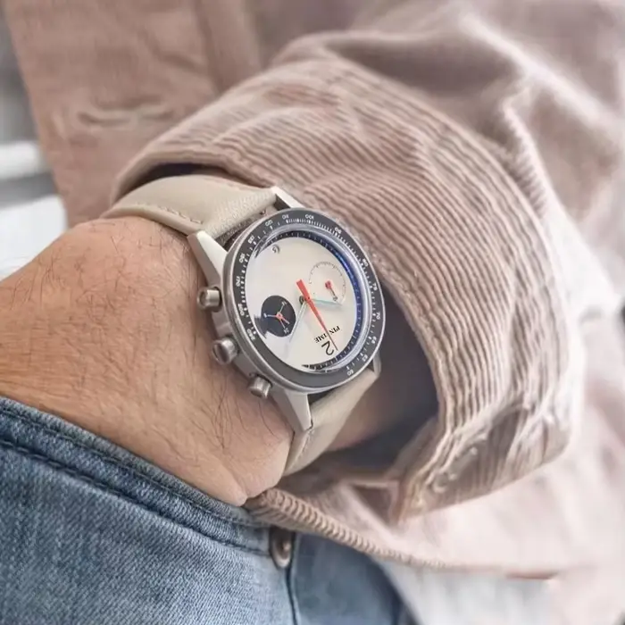 PINTIME montres hommes élégant haut de gamme homme de luxe mouvement automatique Quartz mécanique poignet