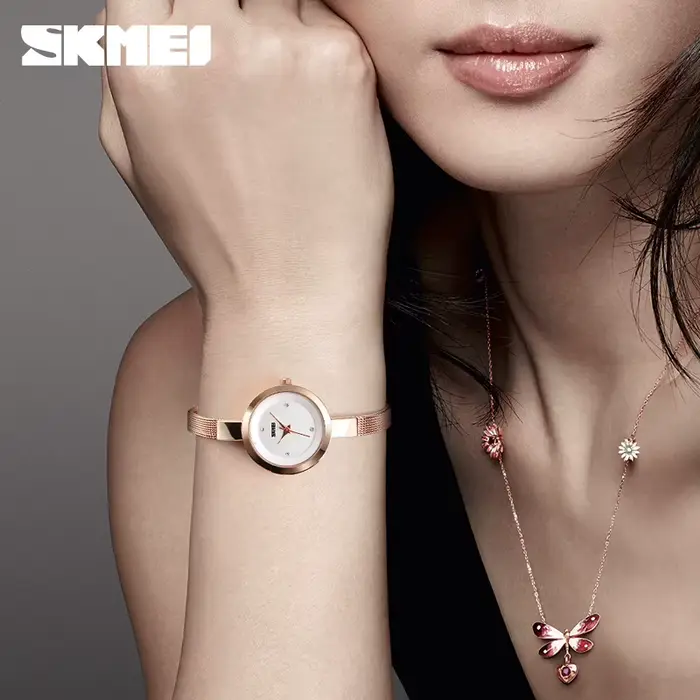 Montre-bracelet de luxe étanche pour fille et femme