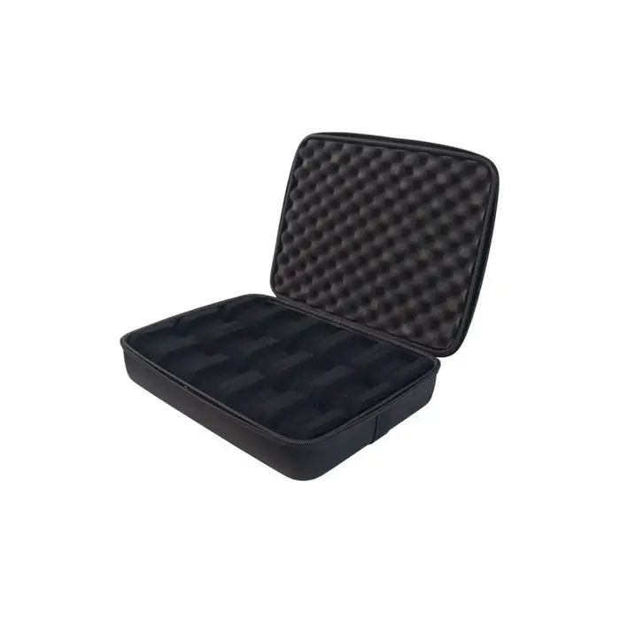 Boîte de rangement rigide pour 15 montres, étui de transport portable pour collectionneurs, utilisat