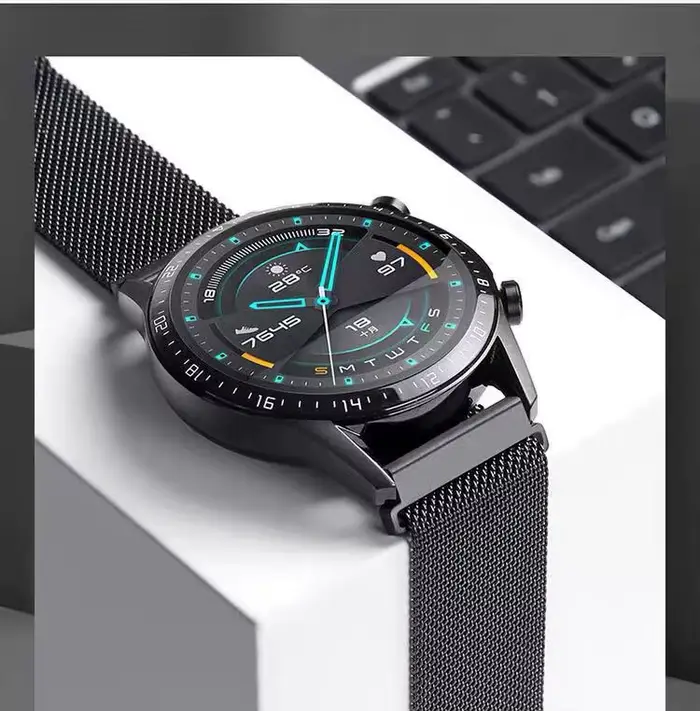 Bracelet magnétique de retour Milanese en acier inoxydable