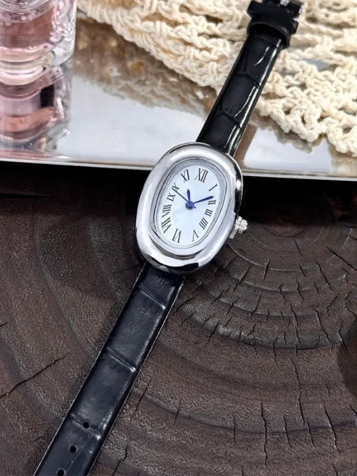 Montre à bracelet ovale