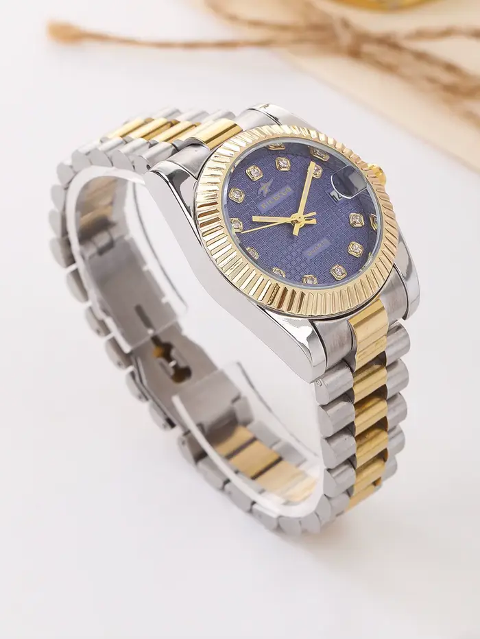 RICECGO montre d'affaires de luxe en strass