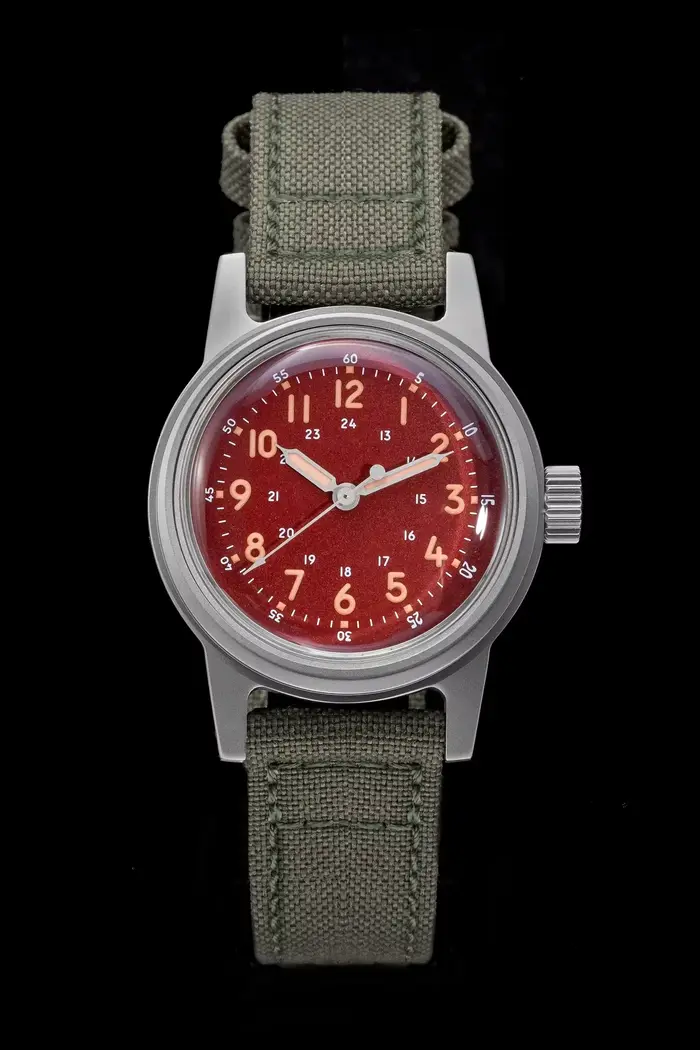 THORN montre militaire rétro 36mm montre en mouvement NH35A SHY-043 montre de Sport unisexe hommes e