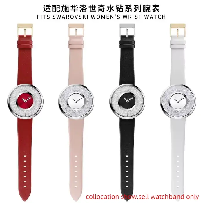 Bracelet de montre en cuir de vache souple pour femme, élégant et polyvalent pour toutes les occasions spéciales et quotidiennes