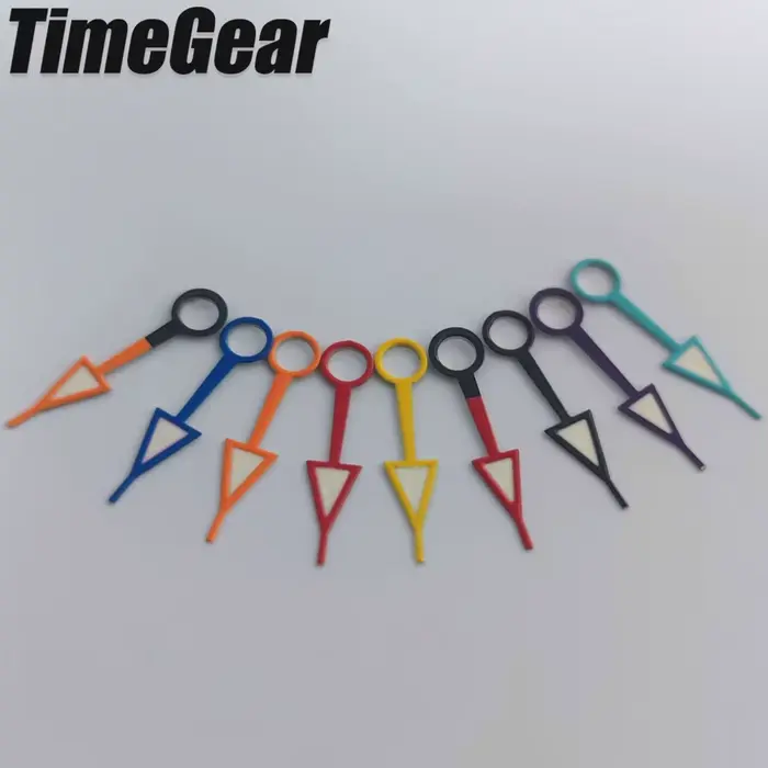 Aiguilles de montre lumineuses vertes pour mouvements NH34A NH35 NH36 NH38 NH39 NH70 NH72 4R34 occassions spéciales personnalisation montres occasions quotidiennes