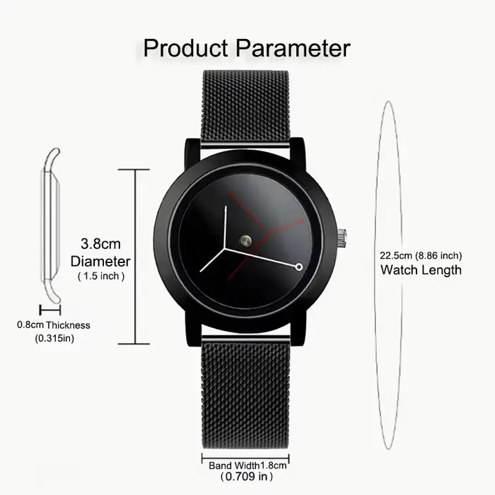 Montre-bracelet Enmex Design Créatif Femme Neuf avec Étiquettes Style Mode Casual Quartz Bronze Rose Occasions Spéciales