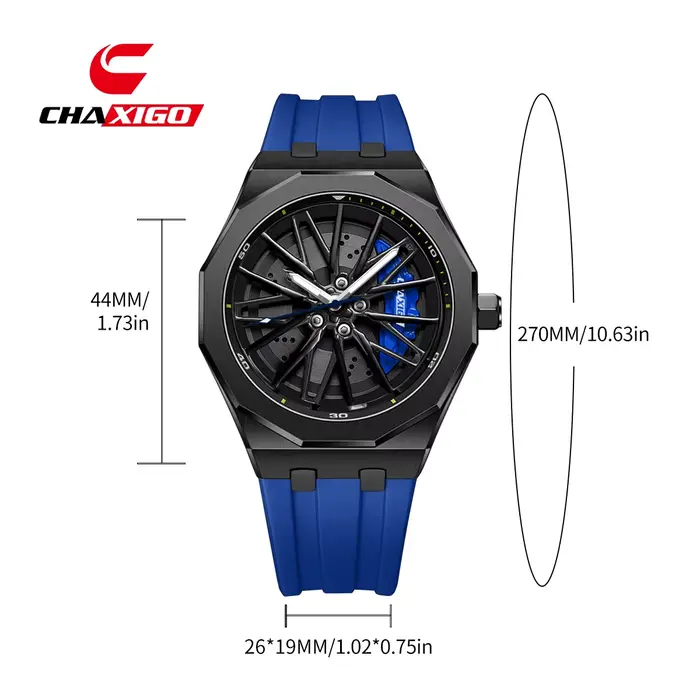 Nouvelle montre à quartz pour homme étanche 5ATM