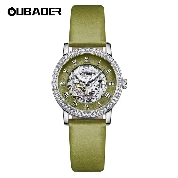 Montre vissée de luxe pour femmes