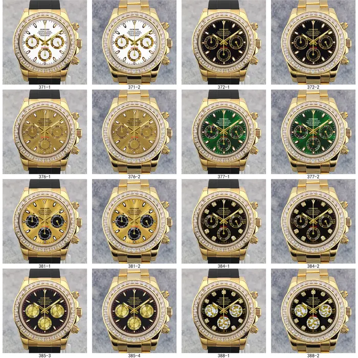 OUMASHI 42mm diamant or montre chronographe pour hommes VK63 mouvement à Quartz verre saphir lumineux étanche Logo personnalisé disponible