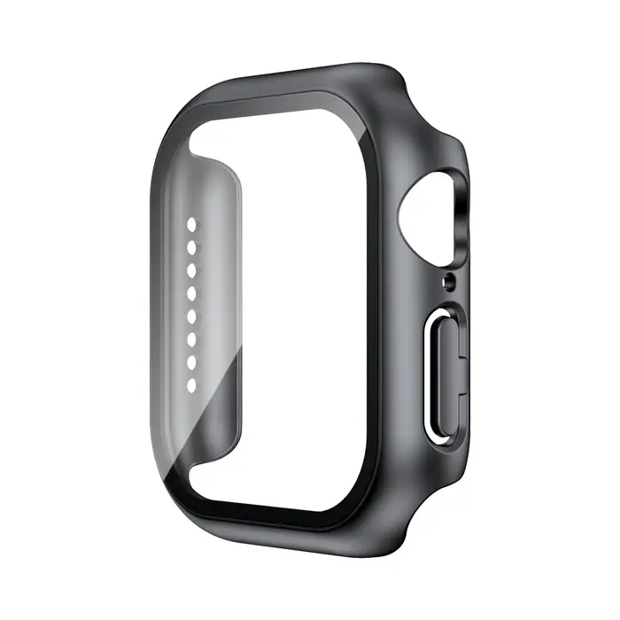 Verre trempé + étui pour Apple Watch 38mm 40mm 41mm 42mm 44mm 45mm 46mm