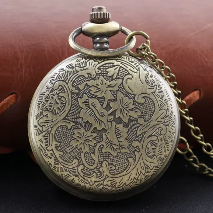 Montre de poche à Quartz en Bronze avec pierres précieuses mystéruses Doctor Strange