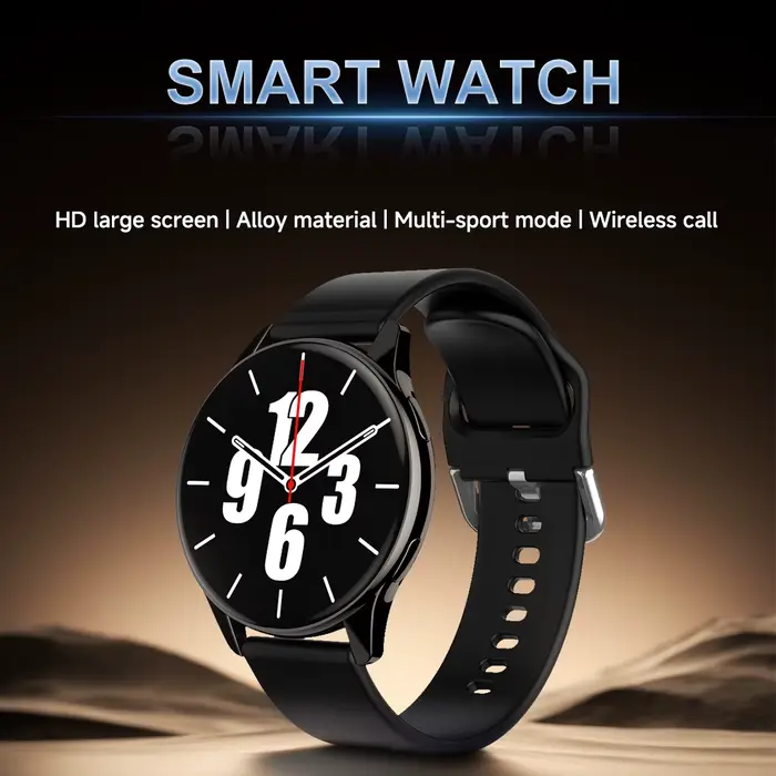 Montre intelligente HD écran tactile fréquence cardiaque sommeil BP surveillance de la santé pour téléphone Android et IOS BT appel Sport Smartwatch pour hommes femmes
